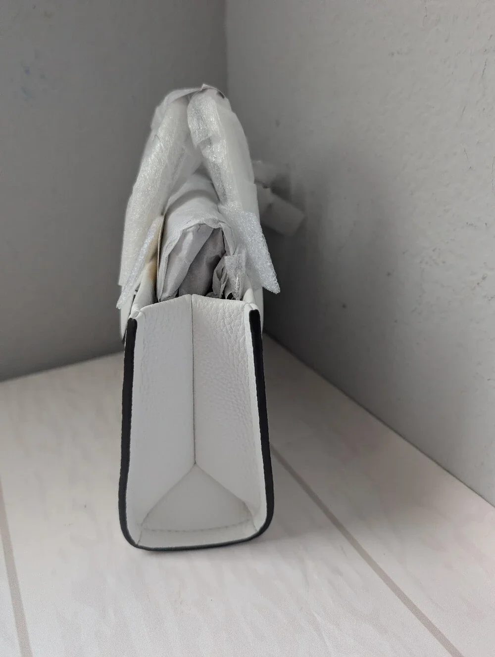 NWT Michael Kors Mirella Small Rainbow Logo Embossed Convertible Crossbody Bag